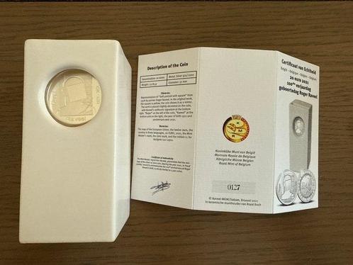 België. 20 Euro 2021 Roger Raveel Proof  (Zonder, Postzegels en Munten, Munten | Europa | Euromunten
