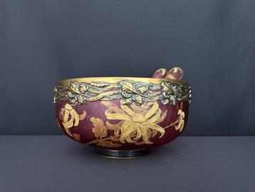 Victor Saglier - Saladier - Verre - Art Nouveau