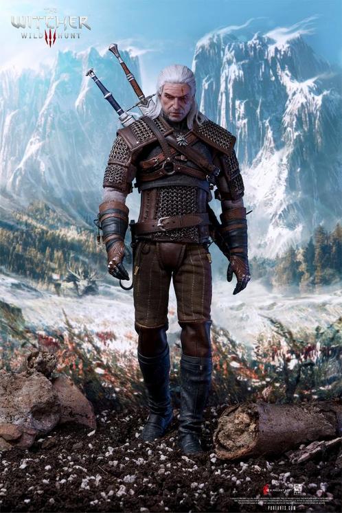 The Witcher 3: Wild Hunt Action Figure 1/6 Geralt of Rivia 3, Verzamelen, Film en Tv, Ophalen of Verzenden