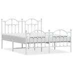 Bedframe 140x190 | Retour Deal | 64% Korting!, Huis en Inrichting, Slaapkamer | Bedden, Verzenden, Wit, Overige maten, Metaal