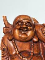Boeddha standbeeld 44 cm / 3.5 kilogram. - Hardhout - China, Antiek en Kunst
