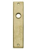 Intersteel Renovatie kortschild blind messing getrommeld, Ophalen of Verzenden, Nieuw