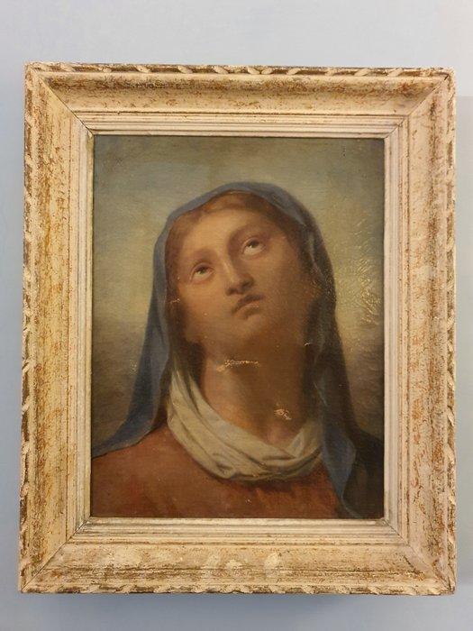 Scuola Italiana (XVIII-XIX) - Madonna in estasi, Antiek en Kunst, Kunst | Schilderijen | Klassiek