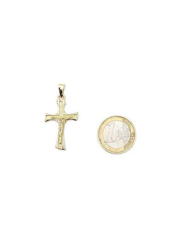 Pendentif en forme de croix - 18 carats Or jaune