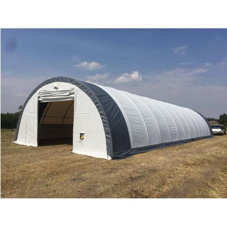 Veiling: Opslaggebouw Eversteel 328515P 9.8x26x4.6m Nieuw, Articles professionnels, Machines & Construction | Pompes & Compresseurs