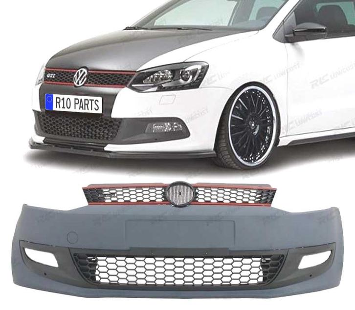 PARE-CHOCS FRONTAL VOLKSWAGEN VW POLO 6R 09-14 LOOK GTI, Autos : Pièces & Accessoires, Carrosserie & Tôlerie, Envoi