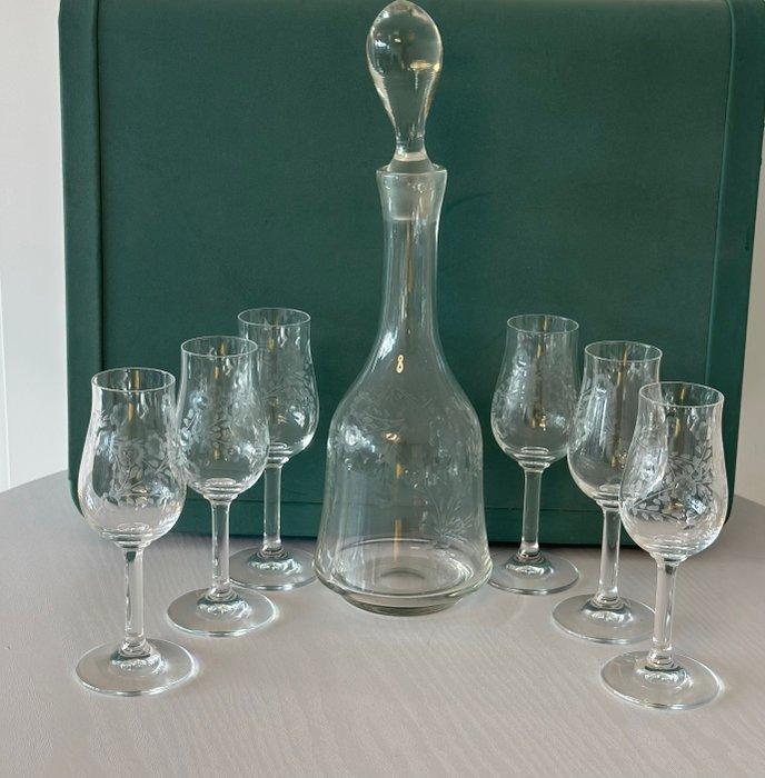 Karaf (7) - Kristal - Magnifieke Collectie, Antiquités & Art, Antiquités | Meubles | Tables