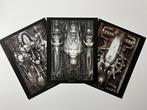 HR Giger - Taschen - Tríptico - (x3) - Biomecánica - Années, Antiek en Kunst, Kunst | Tekeningen en Fotografie