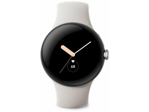 Google Pixel Watch Wifi Zilver (Beige), Huis en Inrichting, Woonaccessoires | Overige, Zo goed als nieuw, Verzenden