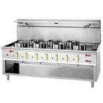 Wokfornuis | ASIA II | Gas | 2 Wokbranders (2x 20/25/35kW), Zakelijke goederen, Horeca | Keukenapparatuur, Verzenden, Nieuw in verpakking