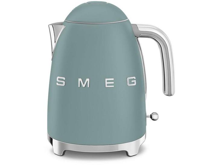 Smeg KLF03EGMEU - Waterkoker - 1,7L 2400W RVS - Mat Emerald, Elektronische apparatuur, Waterkokers, Nieuw, Verzenden