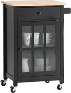 2dekans | SoBuy Keukentrolley - Opbergkast - 63 x 46 x 88cm, Ophalen of Verzenden, Nieuw