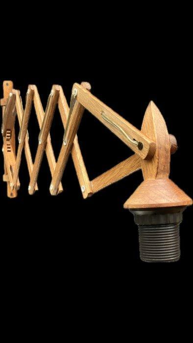 TWJ Zweers - Schaarlamp - Teak - Gepatenteerd - Jaren ‘60, Antiek en Kunst, Antiek | Verlichting