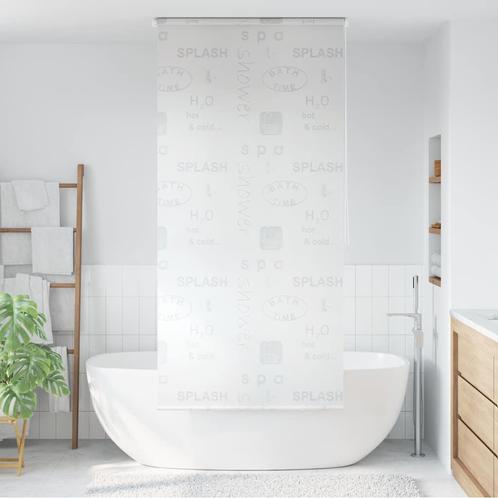 vidaXL Rolgordijn voor douche 120x240 cm splash, Huis en Inrichting, Badkamer | Badtextiel en Accessoires, Nieuw, Verzenden