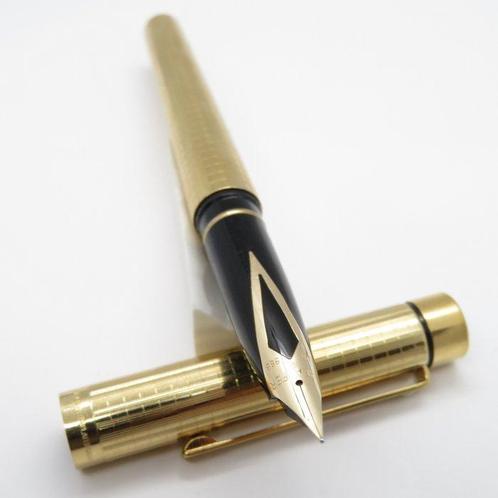 Sheaffer - Targa 1003 (Gold) - 14K gold nib (F) - Vulpen, Verzamelen, Pennenverzamelingen