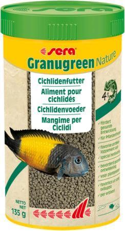Sera GranuGreen Nature 250ml (Discus en Cichlidevoer), Dieren en Toebehoren, Vissen | Aquaria en Toebehoren, Overige typen, Nieuw