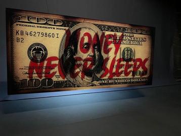 Mike Blackarts - Money Never Sleeps Dollar Artwork