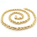 Handmade - Halsketting - Fune - 11.8 g - 18 karaat Geel goud, Handtassen en Accessoires, Kettingen, Nieuw