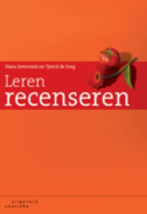 Leren recenseren 9789046901397 Tj. de Jong, Boeken, Economie, Management en Marketing, Gelezen, Verzenden