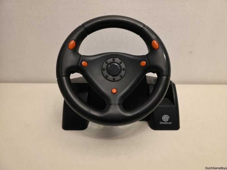 Sega Dreamcast - Racing Controller, Games en Spelcomputers, Spelcomputers | Sega, Gebruikt, Verzenden