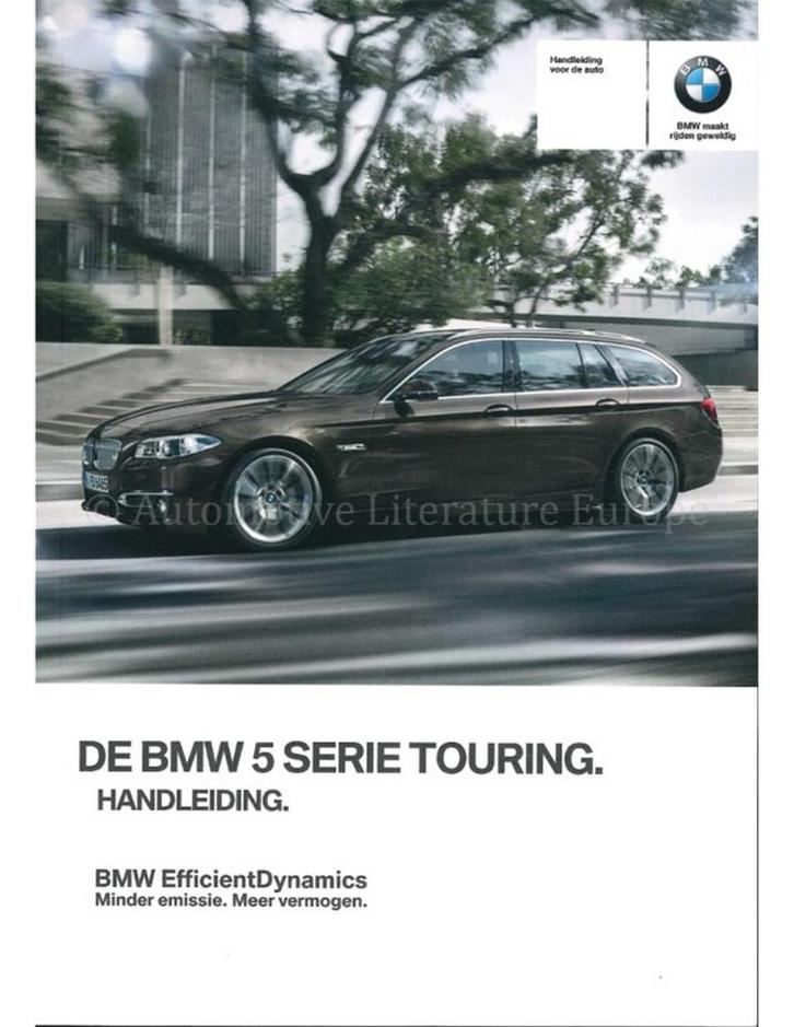 2016 BMW 5 SERIE TOURING INSTRUCTIEBOEKJE NEDERLANDS, Auto diversen, Handleidingen en Instructieboekjes