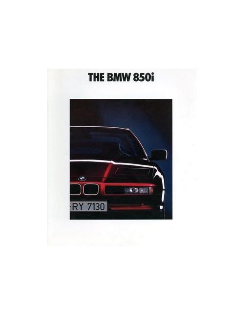 1992 BMW 8 SERIE COUPE BROCHURE ENGELS, Livres, Autos | Brochures & Magazines