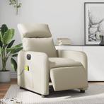 vidaXL Massagestoel verstelbaar elektrisch kunstleer, Verzenden, Nieuw