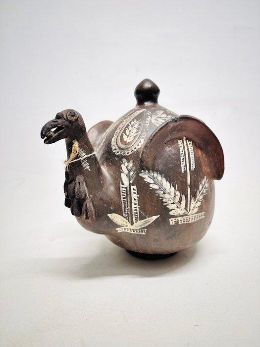 Decoratief ornament - Met de hand vervaardigde zoomorfe, Antiek en Kunst, Kunst | Niet-Westerse kunst