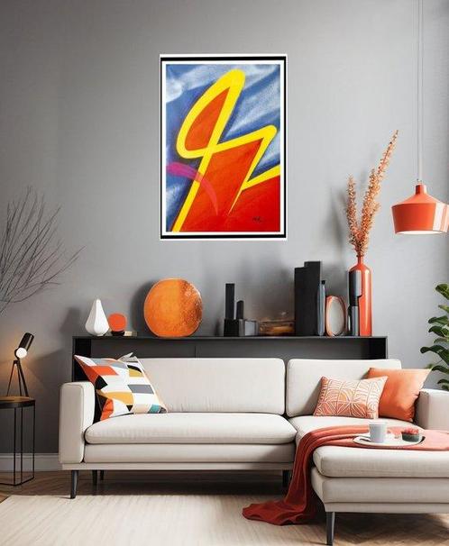 Utopia (XX) - Piece, Antiek en Kunst, Kunst | Schilderijen | Modern