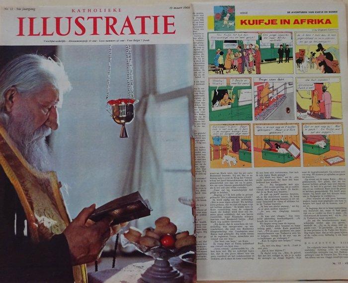 Hergé Kuifje in de Katholieke Illustratie, 1960, 1961,, Boeken, Stripverhalen