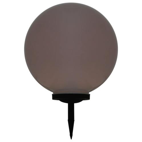 vidaXL LED-solarlamp rond 50 cm RGB, Tuin en Terras, Buitenverlichting, Nieuw, Verzenden