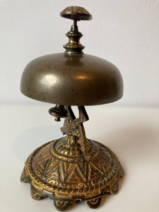 Servicebel - Frankrijk - Hotelbel, tafelbel, Antiek en Kunst, Antiek | Overige Antiek