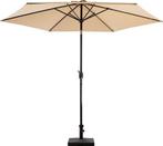 parasol 3m met voet in meerdere kleuren, Tuin en Terras, Ophalen, Nieuw, Waterdicht, 2 tot 3 meter