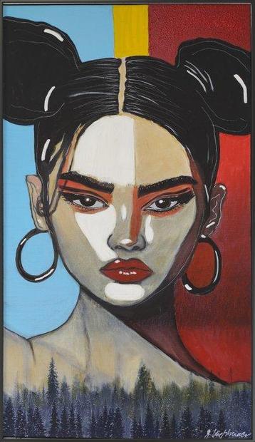 Wigulins Art (1971) - Ruf der Wildnis - original Artwork