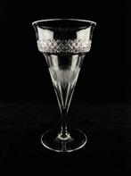 Wijnglas (6) - Kristal - Decoratie met twee zones, Antiek en Kunst