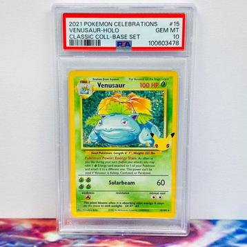 Pokémon Graded card - Venusaur Holo #15 Celebrations 25th -, Nieuw