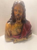 Heilig Hart Jezus borstbeeld en heilig hart beeldje Jezus