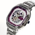 RSW - Le Locle automatic skeleton - RSWA122SK-SS-5 - Sans, Handtassen en Accessoires, Horloges | Heren, Nieuw