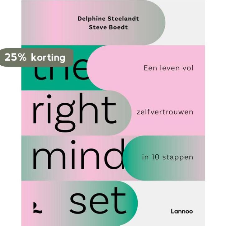 The right mindset 9789401483230 Delphine Steelandt, Boeken, Hobby en Vrije tijd, Zo goed als nieuw, Verzenden