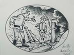 Lambil, Willy - 1 Original drawing - Les Tuniques Bleues -