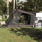 vidaXL Autotent 2-persoons waterdicht bruin, Caravans en Kamperen, Tenten, Verzenden, Nieuw