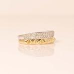 Eeuwigheidsring - 14 karaat Geel goud, Witgoud - 0.41ct. tw.