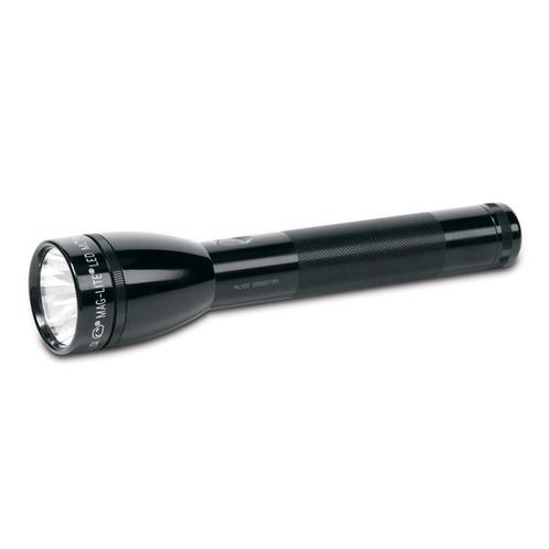 Maglite 2xC cell LED ML100L-S2DX6 staaf zaklamp zwart 137 lu, Caravanes & Camping, Lampes de poche, Enlèvement ou Envoi