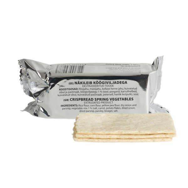 Knäckebröd Lentegroenten 35g. - Food Force, Diversen, Levensmiddelen, Verzenden