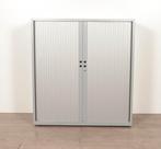 Gispen roldeurkast, aluminium, 130 x 120 cm, incl. 2 legb..., Doe-het-zelf en Bouw, Ophalen of Verzenden, Gebruikt