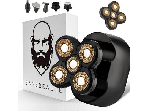 6-in-1 Scheerapparaat Mannen + Extra Scheerkop – Trimmer -, Huis en Inrichting, Woonaccessoires | Overige, Nieuw, Verzenden