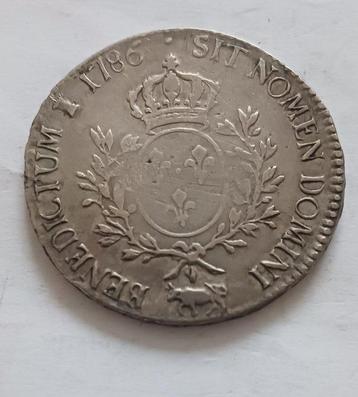 France. Louis XVI (1774-1792). Ecu 1786, Pau (Sans Prix de