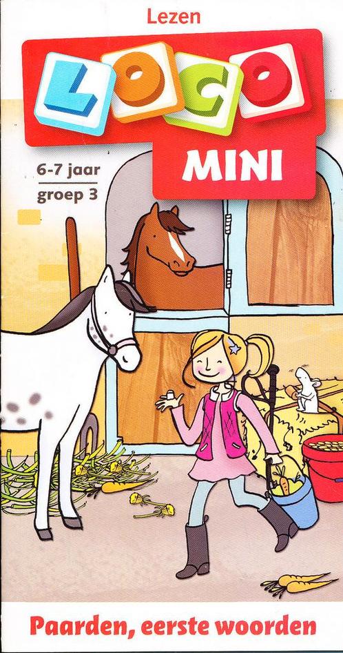 Mini Loco Lezen Paarden, eerste woorden, Boeken, Schoolboeken, Verzenden