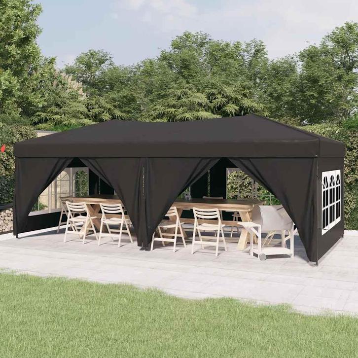 vidaXL Partytent inklapbaar met zijwanden 3x6 m, Tuin en Terras, Partytenten, Nieuw, Verzenden