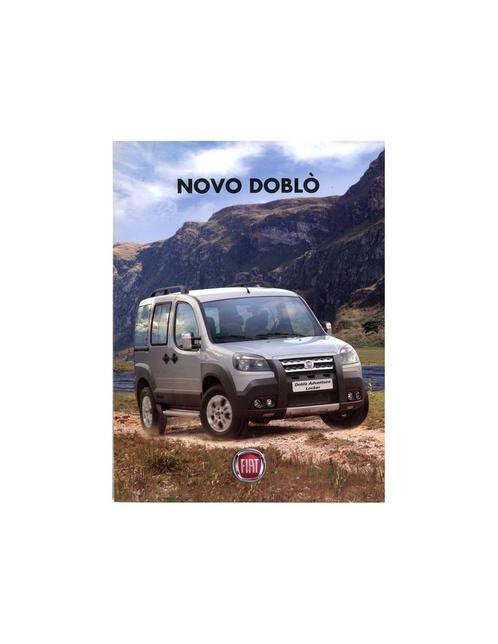 2010 FIAT DOBLO BROCHURE BRAZILIAANS, Livres, Autos | Brochures & Magazines, Enlèvement ou Envoi